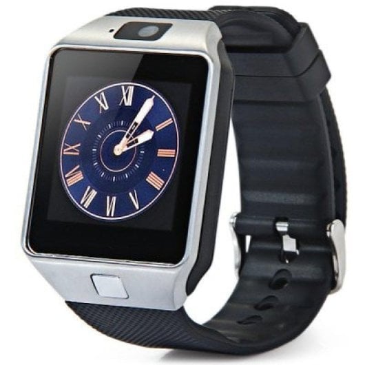 E-Nuc DZ09 SIM SmartWatch Plata/Negro