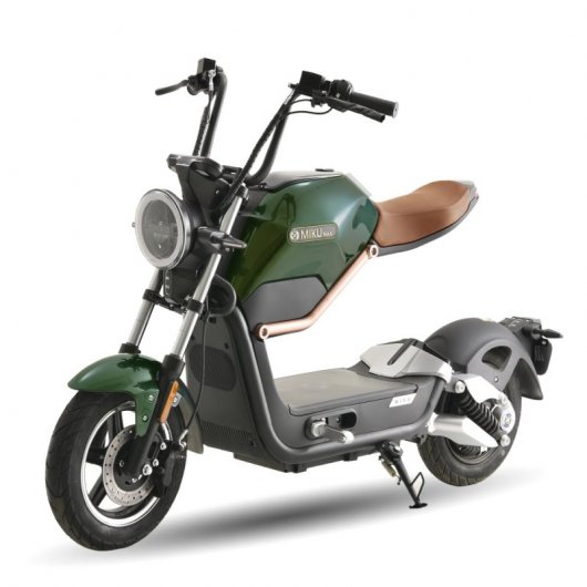 Sunra Miku Max Scooter Eléctrica Matriculable 1800W Verde