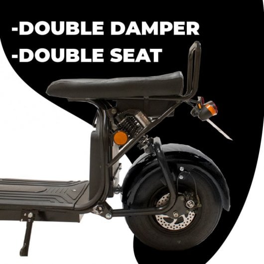 CityCoco Matriculable (II) Scooter Eléctrica Matriculable Negro