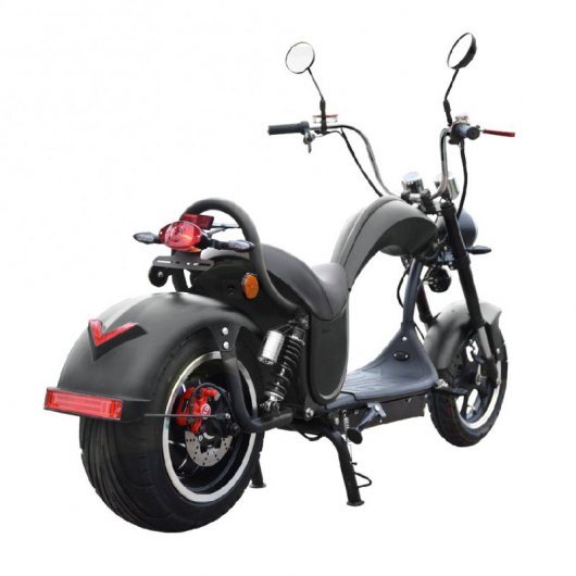 CityCoco Cobra Moto Chopper Eléctrica Matriculable 2000W Negra