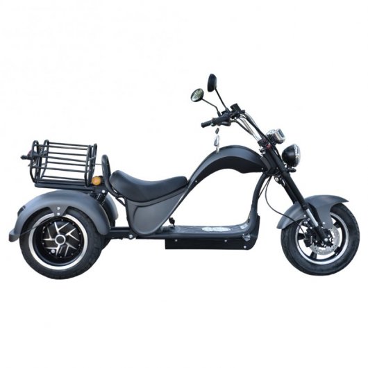 CityCoco Cobra S3 Scooter Eléctrica Matriculable 3 Ruedas 4000W/24AH Negra