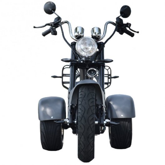 CityCoco Cobra S3 Scooter Eléctrica Matriculable 3 Ruedas 4000W/24AH Negra