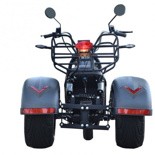 CityCoco Cobra S3 Scooter Eléctrica Matriculable 3 Ruedas 4000W/24AH Negra
