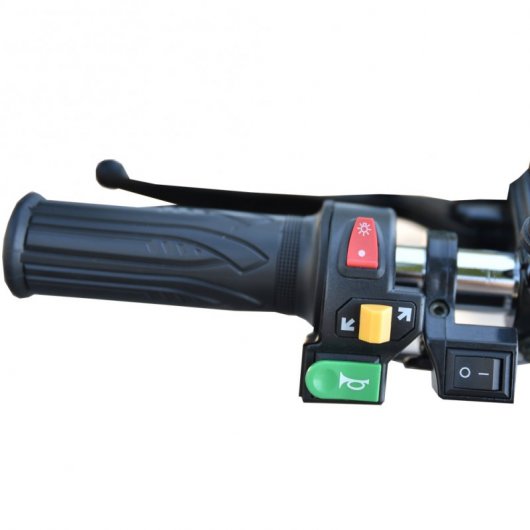 CityCoco Cobra S3 Scooter Eléctrica Matriculable 3 Ruedas 4000W/24AH Negra