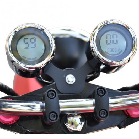 CityCoco Cobra S3 Scooter Eléctrica Matriculable 3 Ruedas 4000W/24AH Roja