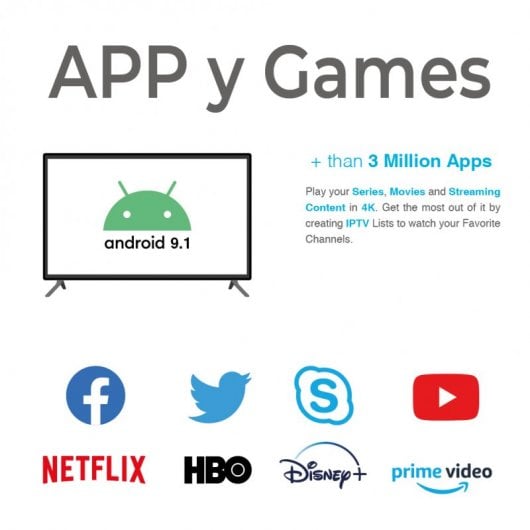 Biwond HomeBox Pro Android TV Box 32GB con Teclado Inalámbrico
