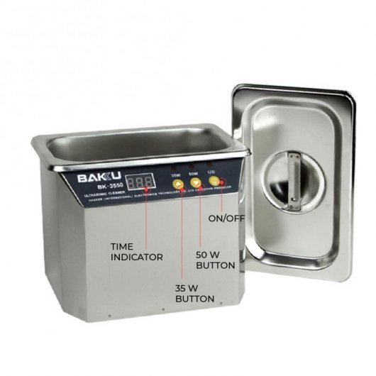 Baku-3550 Limpiador de Metales por Ultrasonidos
