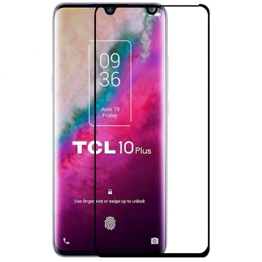 Fantastica protezione in vetro temperato curvo per TCL 10 Plus