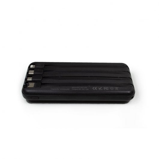 Cool Powerbank 10.000 mAh 4 Conexões + Carga Sem Fios Preto