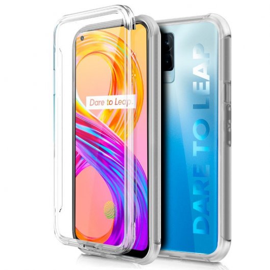 Cool Capa de Silicone 3D Transparente para Realme 8 / 8 Pro