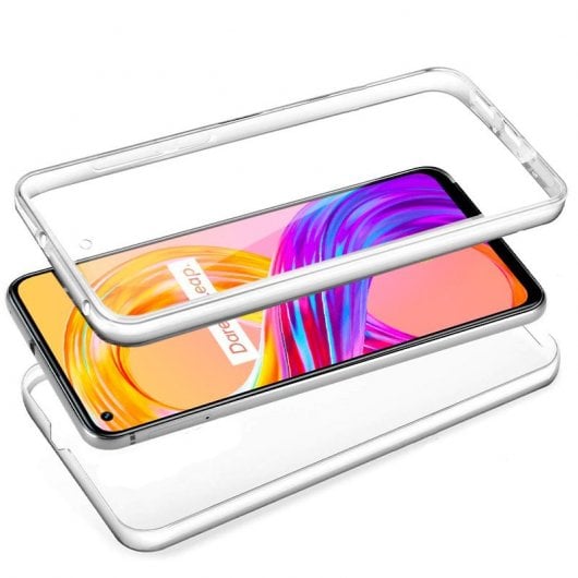 Cool Capa de Silicone 3D Transparente para Realme 8 / 8 Pro
