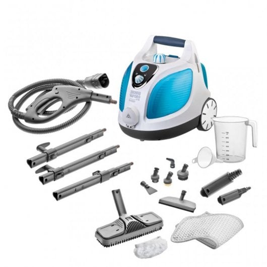 Thomas Vaporo Buggy Nettoyeur vapeur traineau 1,6 L 1400 W Bleu, Blanc