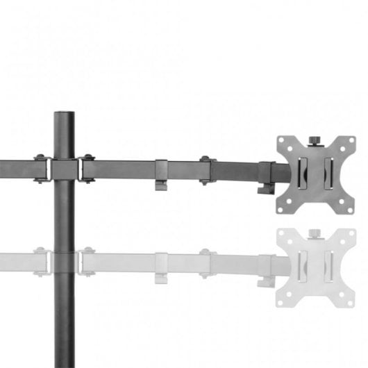 Neomounts FPMA-D550DDBLACK Flachbildschirm-Tischhalterung 81,3 cm (32") Schwarz Tisch/Bank