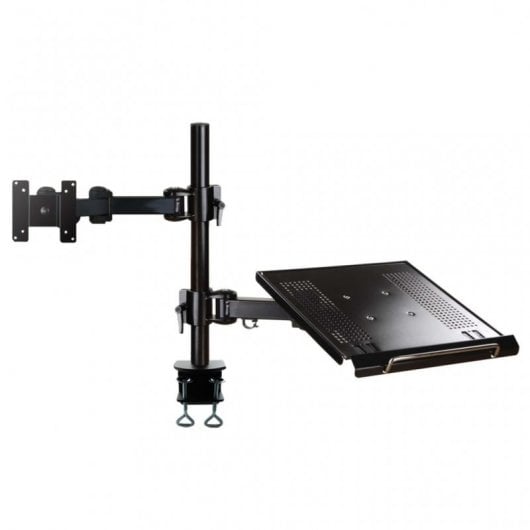 NewStar Support Double pour Moniteur/Ordinateur Portable 10"/27" 100x100 Max 10Kg