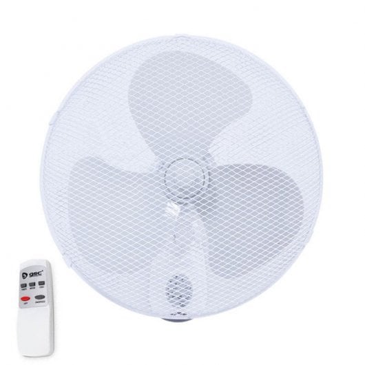 Garsaco Ventilateur Mural avec Commande 45W Blanc