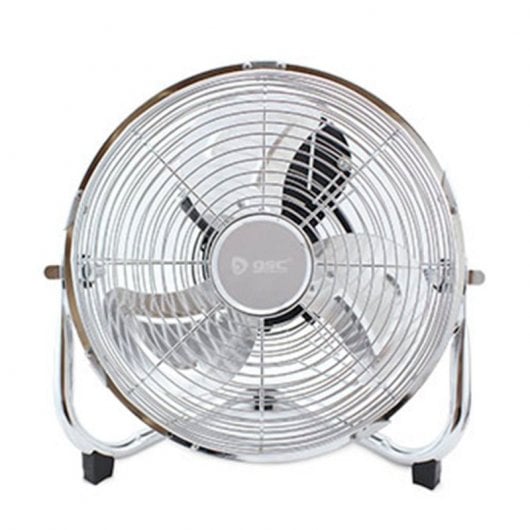 Garsaco Ventilador de Suelo 50W Plateado