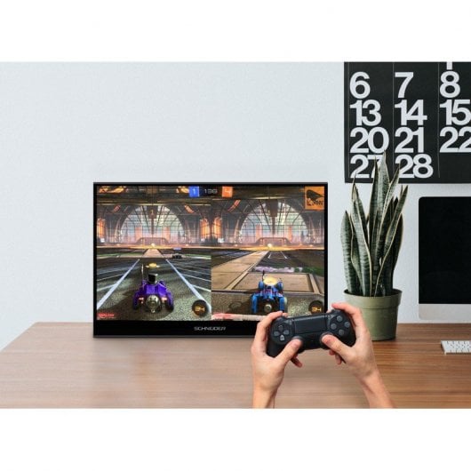 ​SCHNEIDER CONSUMER PM1F SC16- LED display 39,6 cm (15.6") 1920 x 1080 pixels Full HD Gris