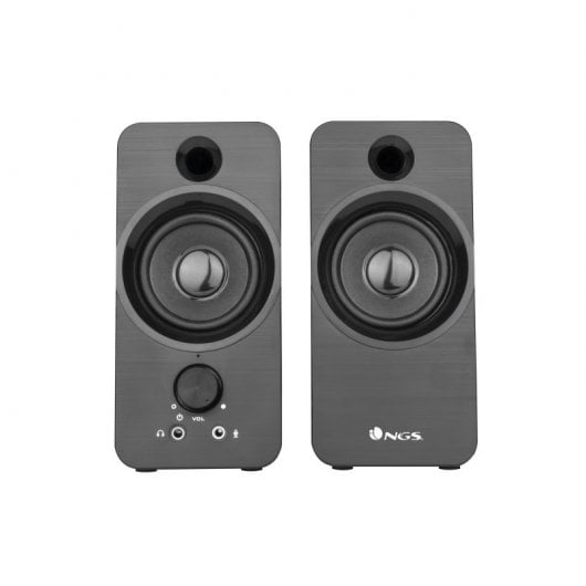 NGS SB350 Altavoces Multimedia 2.0 Negros