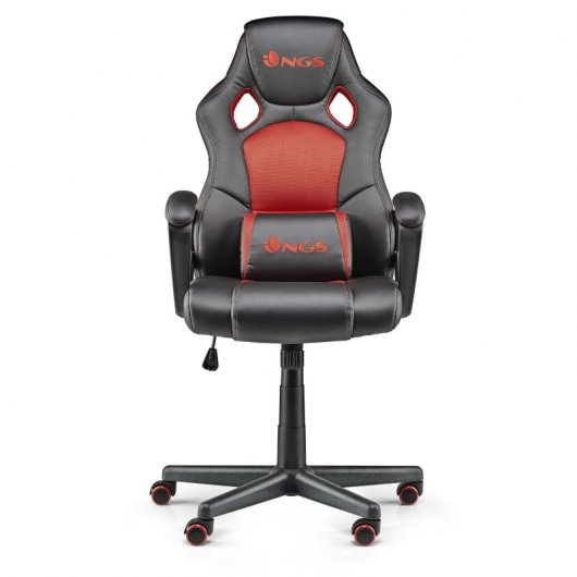 NGS Wasp Red Silla Gaming Negra/Roja