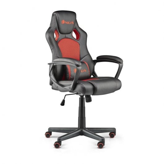 NGS Wasp Red Silla Gaming Negra/Roja