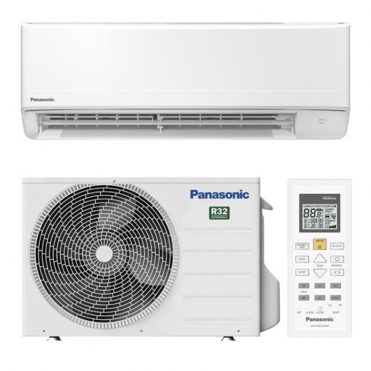 Panasonic KIT-FZ50-WKE Aire Acondicionado Split 1x1 con Bomba de Calor 4300 Frigorías