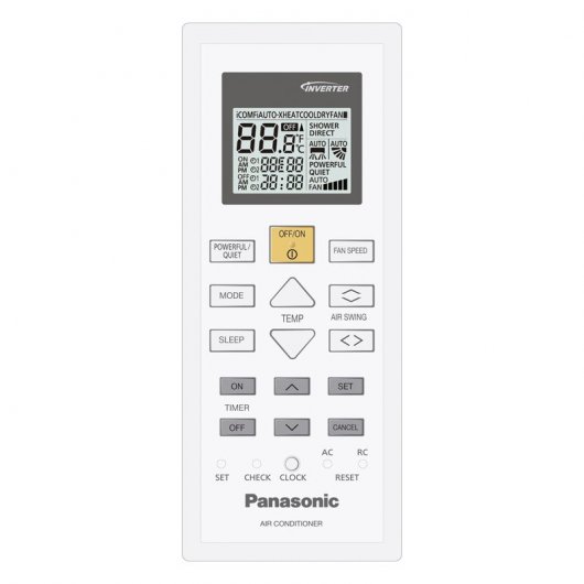 Panasonic KIT-FZ50-WKE Aire Acondicionado Split 1x1 con Bomba de Calor 4300 Frigorías