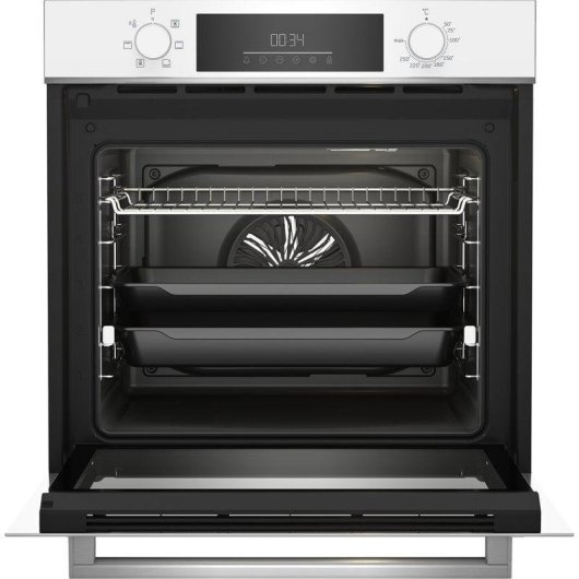 Horno Multifunción Beko BBIE18300W 72L 60cm Hidrolítico A Grill Blanco
