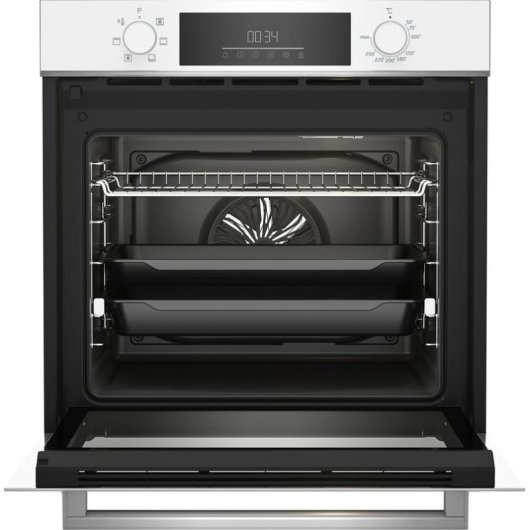 Horno Multifunción Beko BBIE18300W 72L 60cm Hidrolítico A Grill Blanco