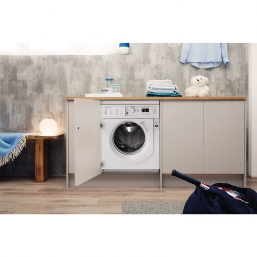 Indesit BI WMIL 71252 EU N Lavadora de Carga Frontal Integrable 7Kg E