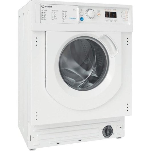 Máquina de Lavar Roupa Indesit BI WMIL 71252 EU N Encastre 7 kg 1151 rpm Classe E Branca