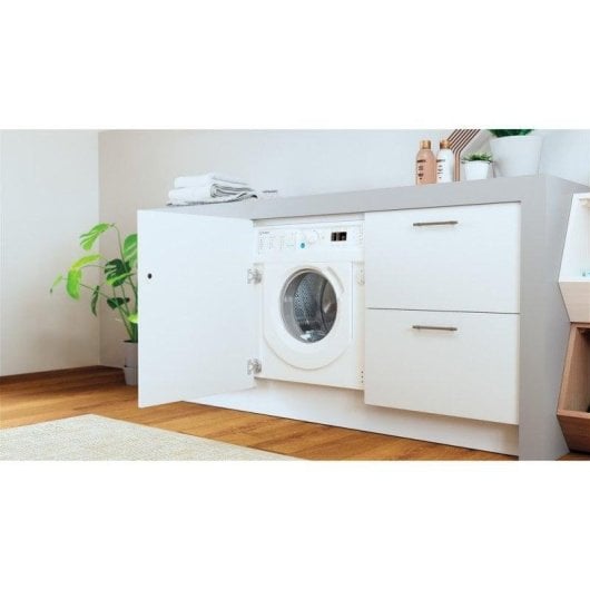 Máquina de Lavar Roupa Indesit BI WMIL 71252 EU N Encastre 7 kg 1151 rpm Classe E Branca