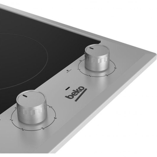 Plaque vitrocéramique Beko HDCC32200X 2 zones 30 cm noir intégrée