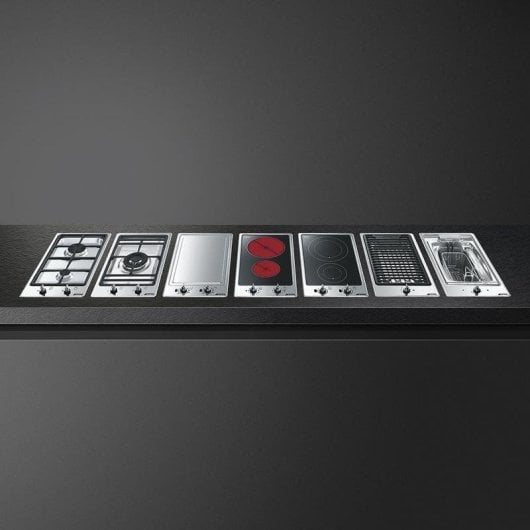 Fritadeira Smeg PGF30F 3.6L 2200W em Aço Inoxidável com Termóstato Regulável