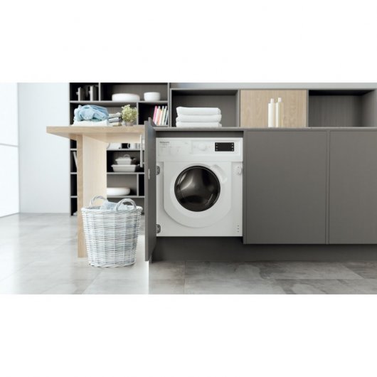 Hotpoint BI WDHG 751482 EU N Lavasecadora Integrable Carga Frontal 7Kg E
