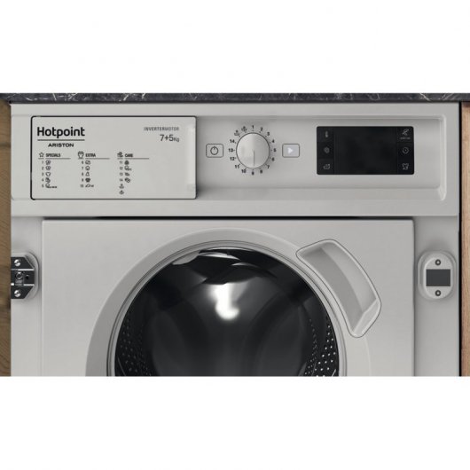 Hotpoint BI WDHG 751482 EU N Lavasecadora Integrable Carga Frontal 7Kg E