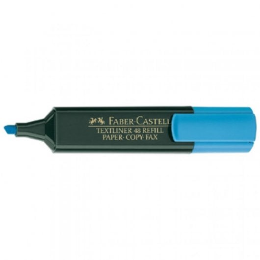 Faber-Castell 154851 marqueur 1 pièce(s) Pointe biseautée Bleu