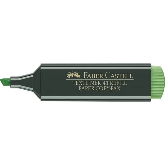 Faber-Castell 154863 marqueur 1 pièce(s) Pointe biseautée Vert