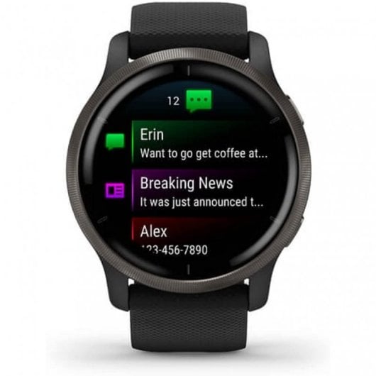 Garmin Venu 2 Smartwatch Negro/Pizarra
