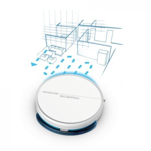 Robot Aspirapolvere e Lavapavimenti Rowenta X-plorer Serie 60 Navigazione Giroscopica WiFi Controllo Vocale