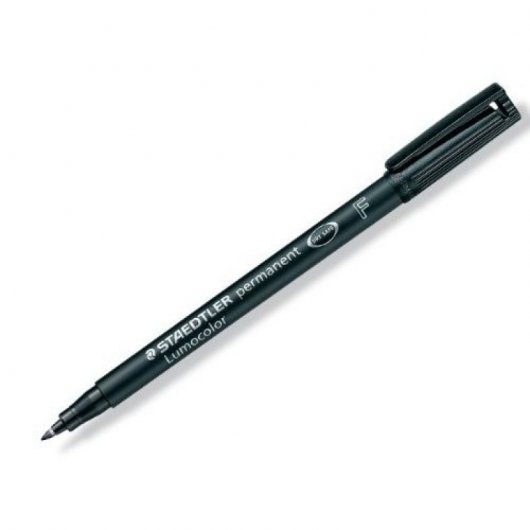 Staedtler Lumocor 318 Caja 10 Rotuladores Permanentes 0.6mm Negro