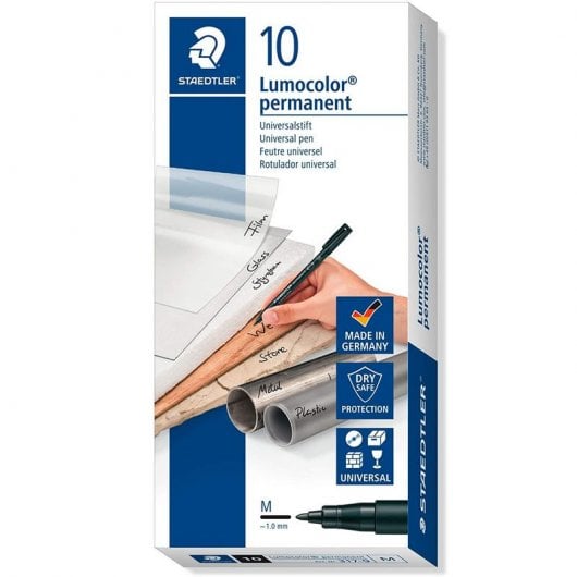 Staedtler 317-9 marcatore permanente Tipo di punta Nero