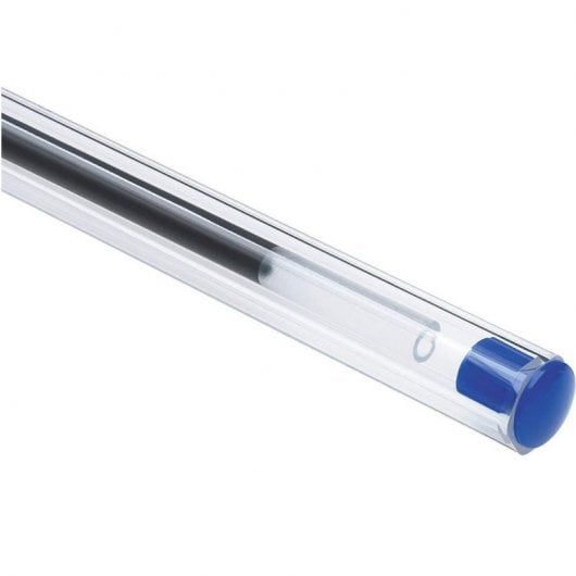 Bic Cristal Original Blisterpackung mit 5 blauen Stiften