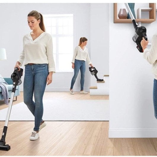 Aspirador sem Fio Bosch BBS611BSC 18V 30min Ultra Leve Filtro Pure Air 0.3L