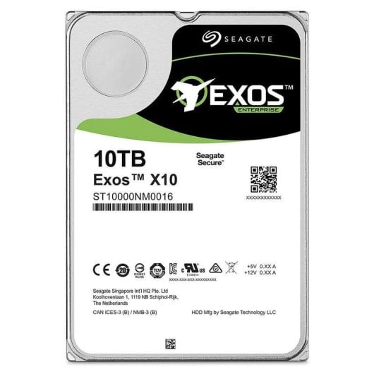 Seagate Exos X10 3,5" 10 TB SATA3 recondicionado