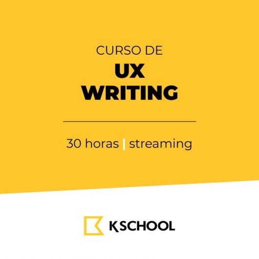 KSchool Curso UX Writing 30 Horas