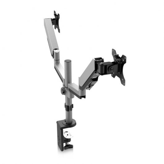 V7 Dual Touch Soporte Doble Brazo para Monitor 17"/32" 100x100 Máx 8Kg