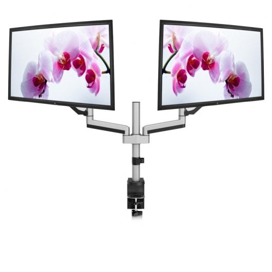 V7 Dual Touch Soporte Doble Brazo para Monitor 17"/32" 100x100 Máx 8Kg