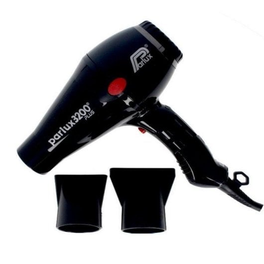Professioneller Föhn Parlux 3200 Plus 1900W 4 Temperaturstufen 2 Geschwindigkeiten Schwarz