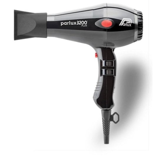 Professioneller Föhn Parlux 3200 Plus 1900W 4 Temperaturstufen 2 Geschwindigkeiten Schwarz