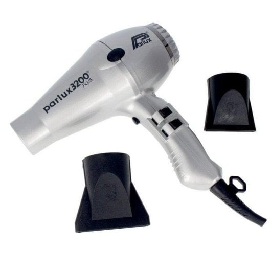 Phon Professionale Parlux 3200 Plus 1900W 4 Temperature 2 Velocità Accessori Argento